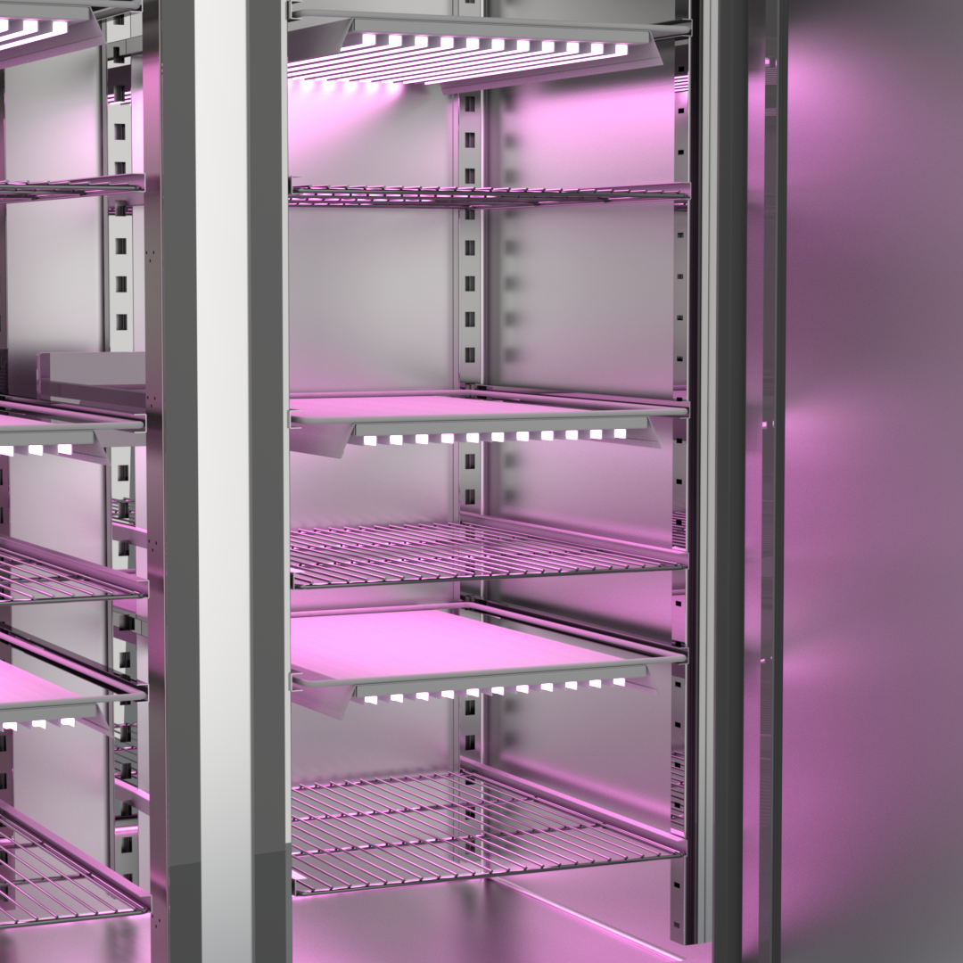 1500 luci su pareti led 2 climatic chamber for plant growth